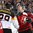 COLOGNE, GERMANY - MAY 18: Canada's Mark Scheifele #55 and Germany's Leon Draisaitl #29 shake hands after Canada's 2-1 quarterfinal round win at the 2017 IIHF Ice Hockey World Championship. (Photo by Andre Ringuette/HHOF-IIHF Images)

